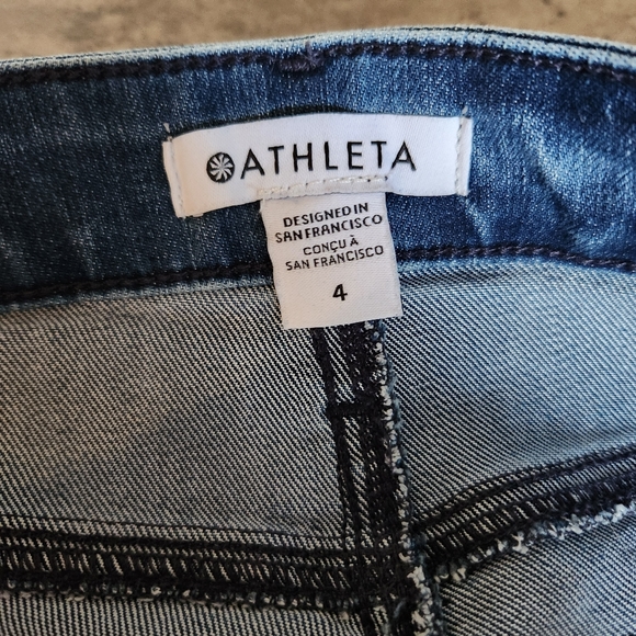 Athleta Sculptek Ultra skinny Jean in True Blue - Picture 7 of 9